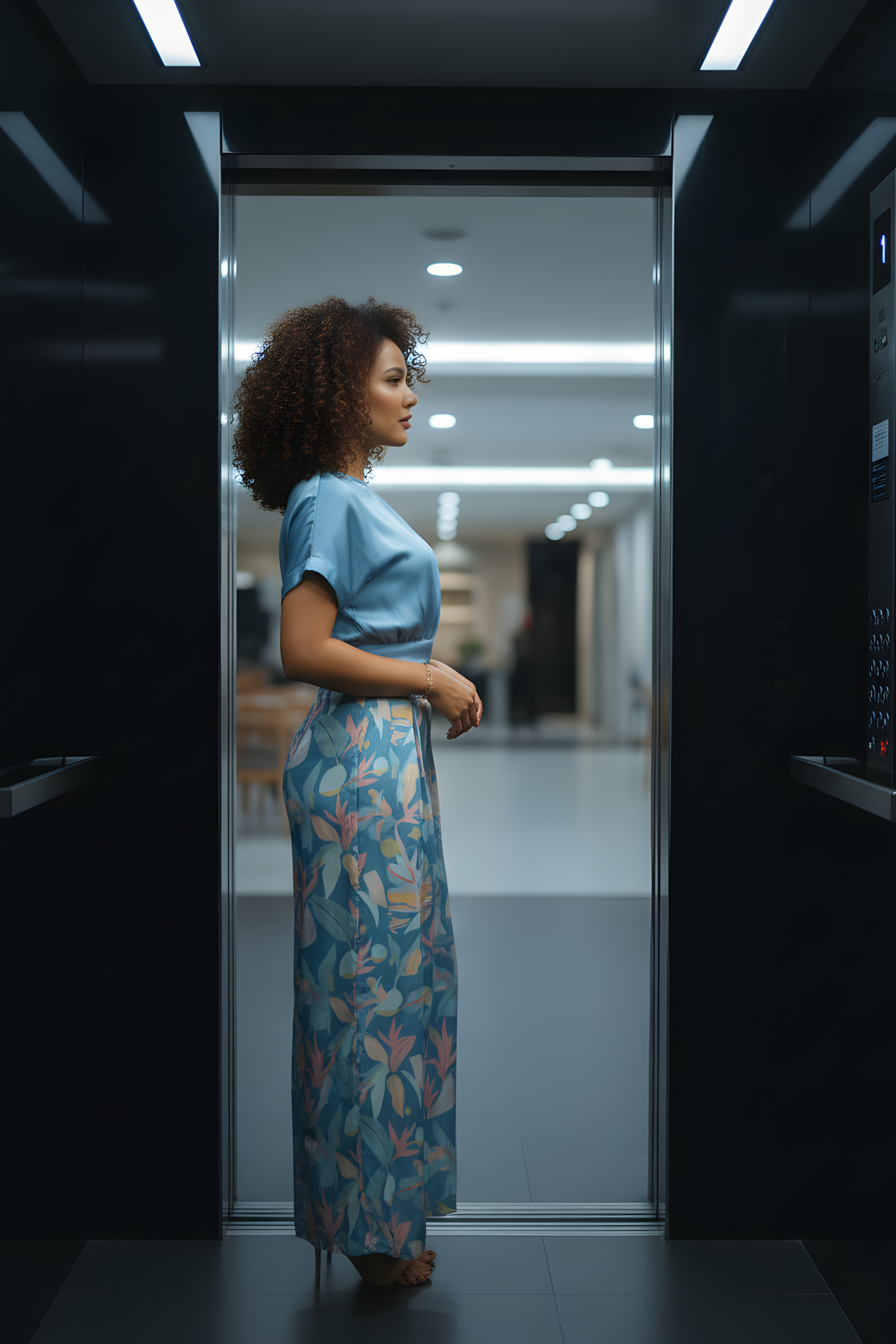 Turquoise Satin Crop Top – Chic & Stylish Women’s Wear